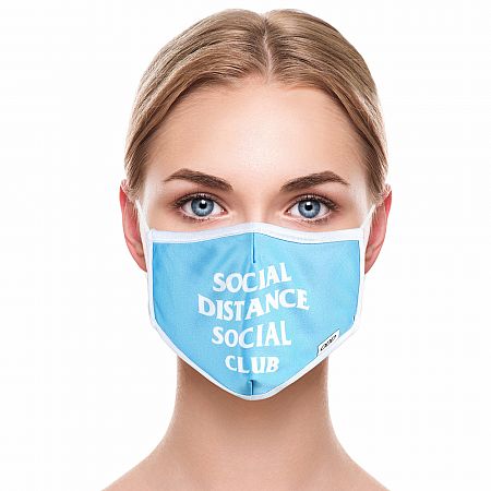 Adult Face Mask - Social Distance Social Club