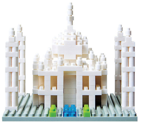 Nanoblock Taj Mahal 58106 India Block Building Kit for sale online 