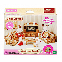 Calico Critters Comfy Living Room Set