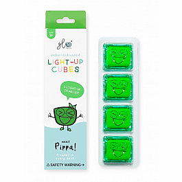 Glo Pals Pippa - Green Light Up Cubes