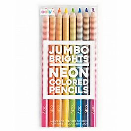 Jumbo Neon Colored Pencils