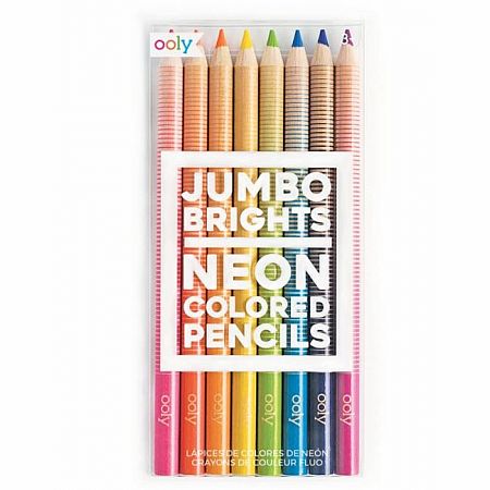 Jumbo Neon Colored Pencils
