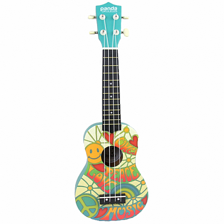 Amahi Suprano Ukulele - Peace Love Design