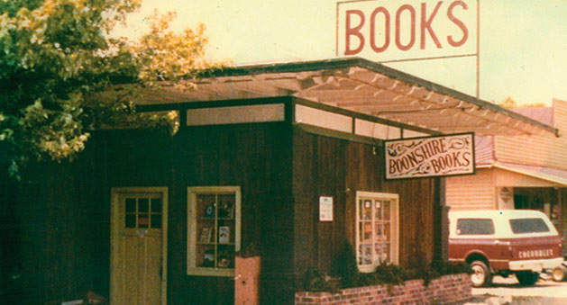 Our beginnings on Boonsboro Road after renovating a 1930's gas station in 1976.