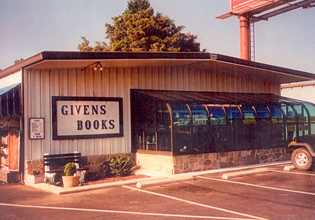 Givens Books Sun-room addition in 1996.