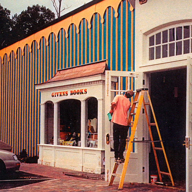 New facility being constructed in 1999 at new location which will merge Givens Books and Little Dickens.